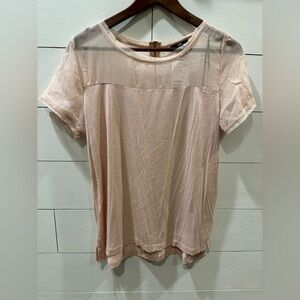 H&M sheer dress shirt